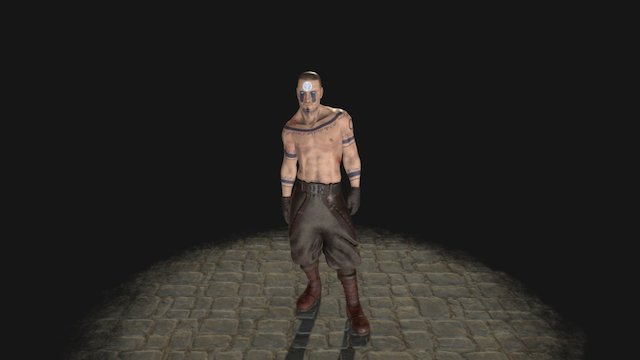 ArcaneWizIdle 3D Model