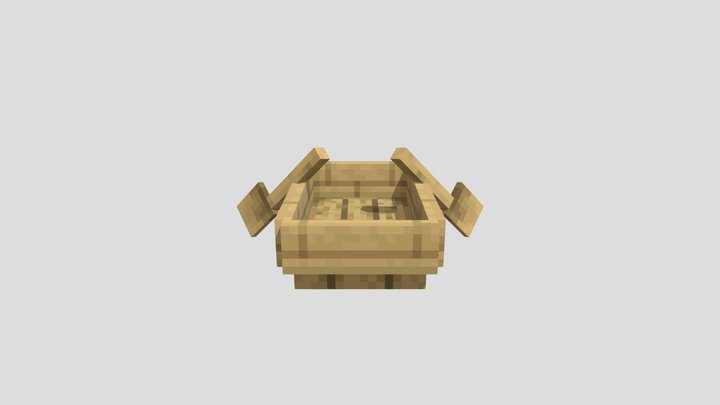 Boat (this is not a minecraft texture!) 3D Model