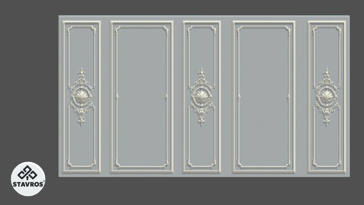 Stavros Brussels Collection Wall Decor 3D Model