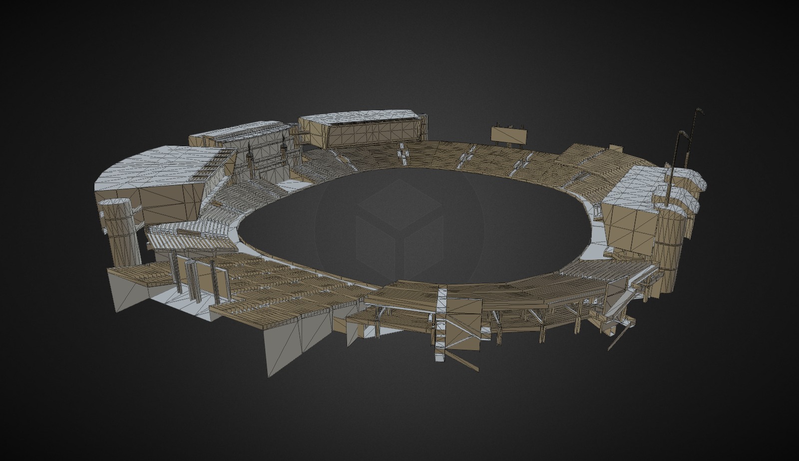 Old Trafford - 3D model by MarcRichmond [adb409f] - Sketchfab