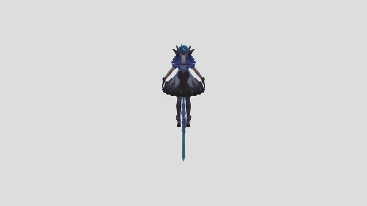 GwenLeagueOfLegends 3D Model