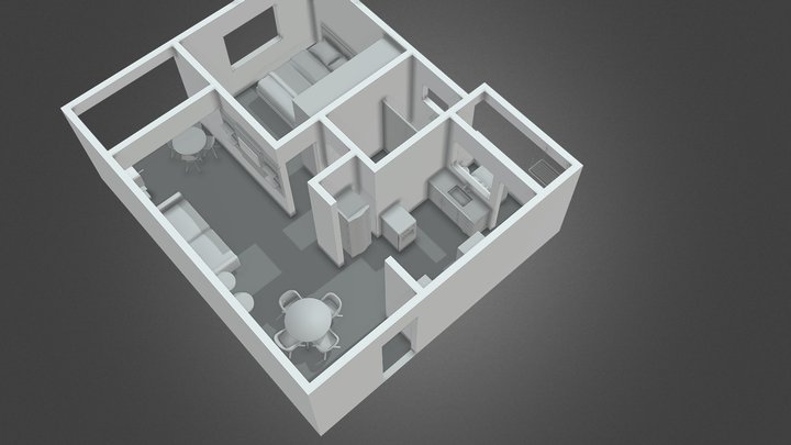 Apartamento Ed Angela 3D Model