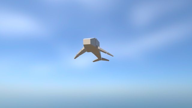 Whale/Dolphin animation 3D Model