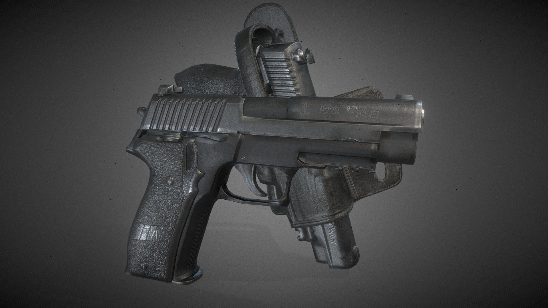 P226-Pistol_Holster - Buy Royalty Free 3D model by alanmercer1997 ...