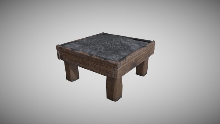 Medieval Furnace 3D Model