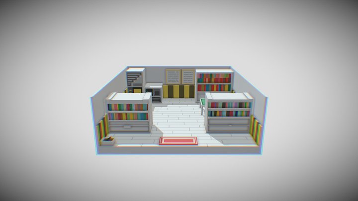 Pokemon Lab 3D Model