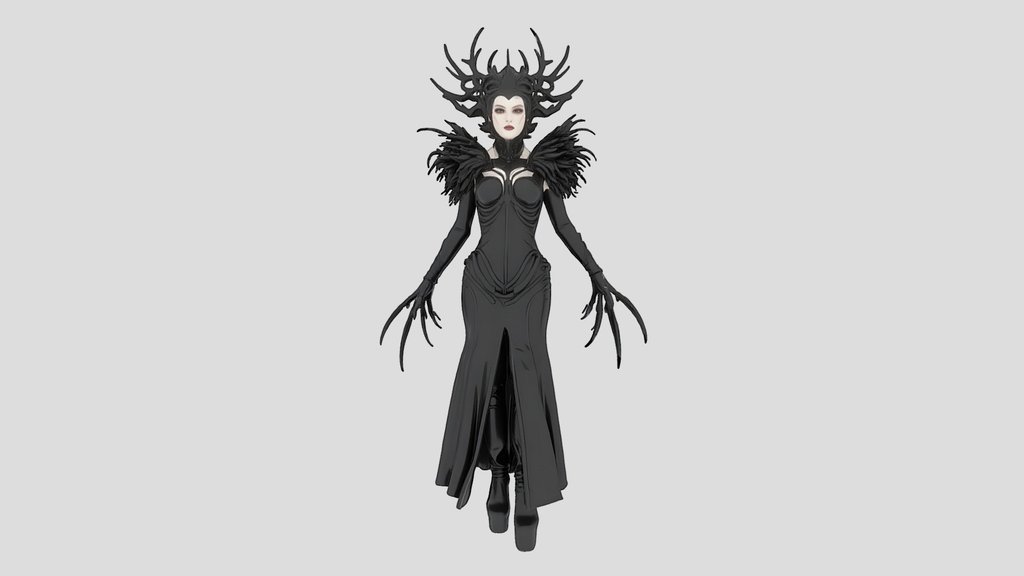 Dark Fantasy Witch Empress
