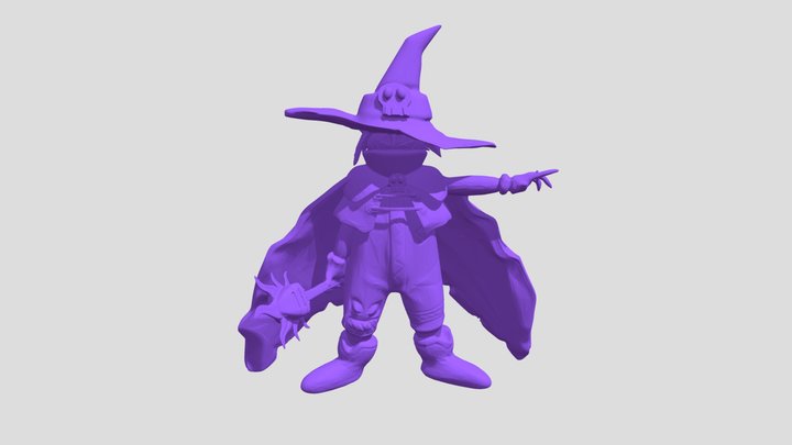 Wizardmon 3D Model