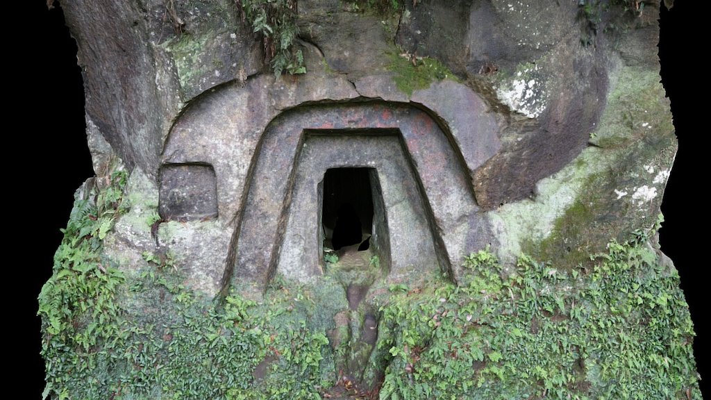 石貫ナギノ横穴8号墓装飾部分