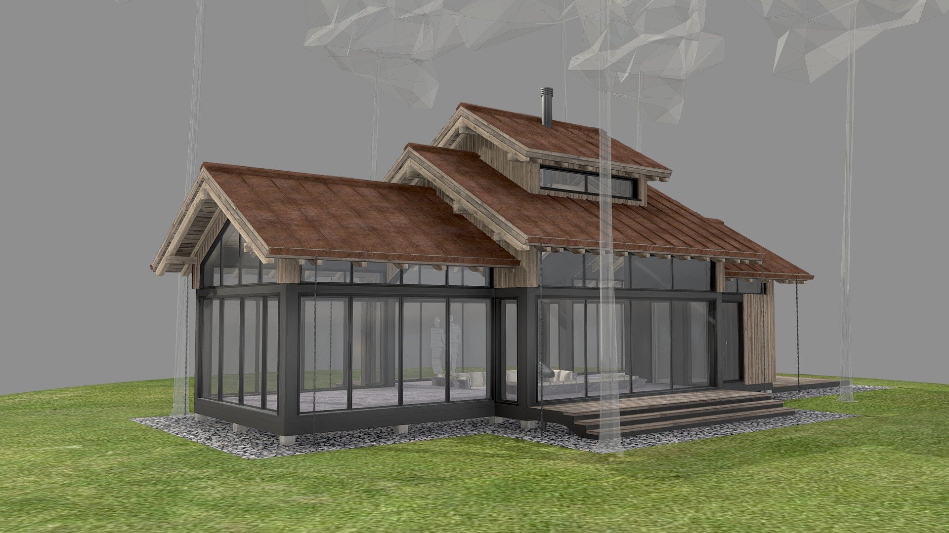 Беседка_2.0 - Download Free 3D model by labarch [adbaf7f] - Sketchfab