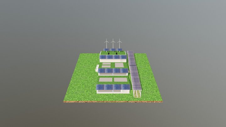 Green House 3D Model