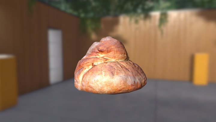 Altamura Bread 3D Model