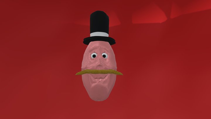 High Poly Man 3D Model