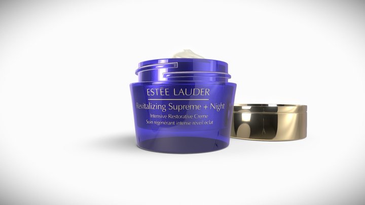 Estée Lauder - Revitalizing Supreme+ Features 3D Model