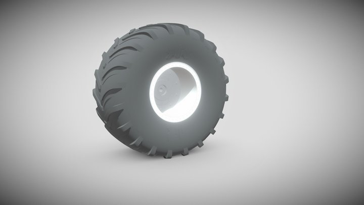 Gorgon Wheel 3D Model