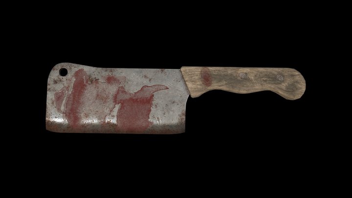 Butcher knife 3D Model