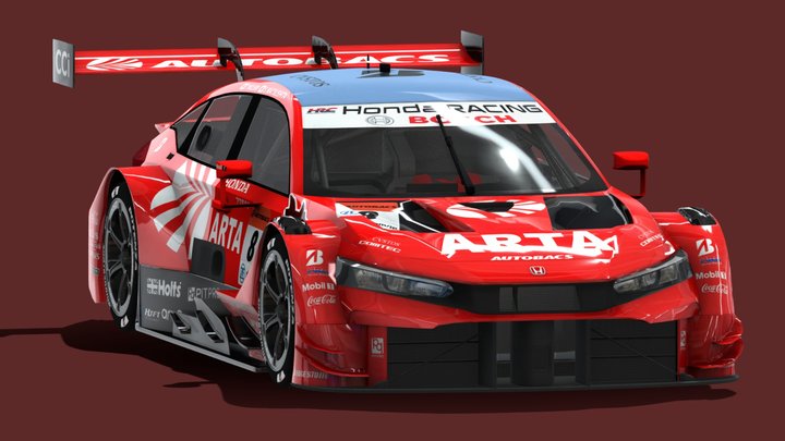 2024 Honda Civic Super GT ARTA – Free 3D Model STL