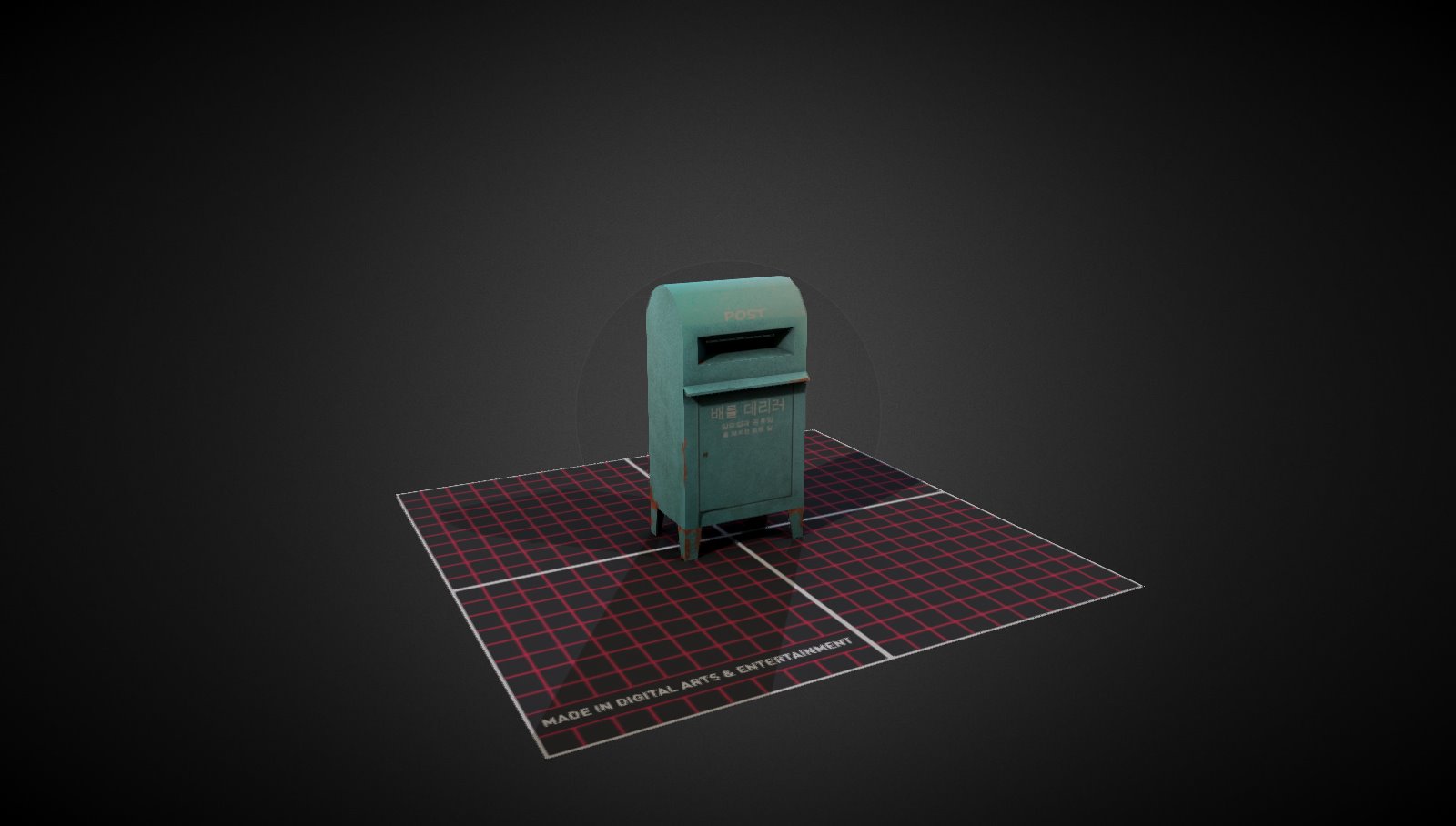 Mailbox - 3D model by Vangrunderbeek Seppe (@seppevangrunderbeek ...