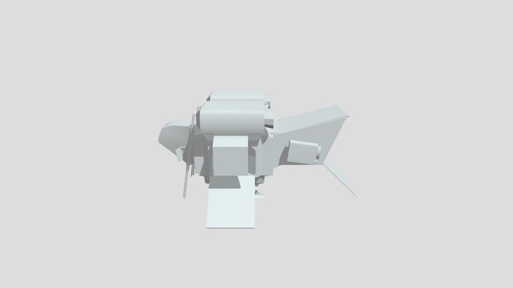 DripShip 3D Model