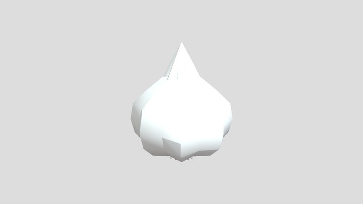 Maya Garlic Bulb 3D Model