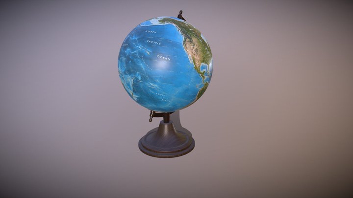 Globe 3D Model