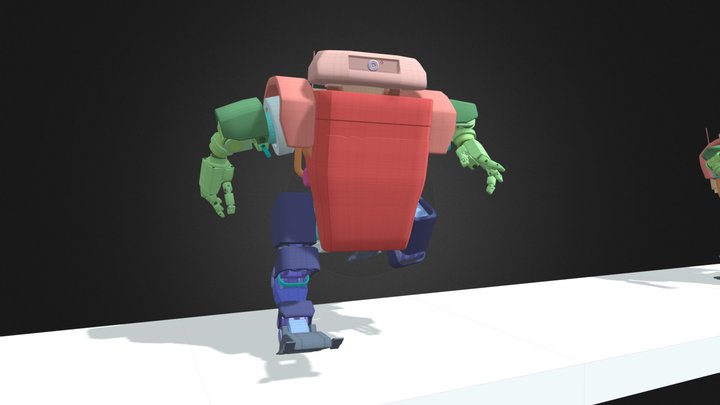 Robotic Dwarf (Concept) 3D Model