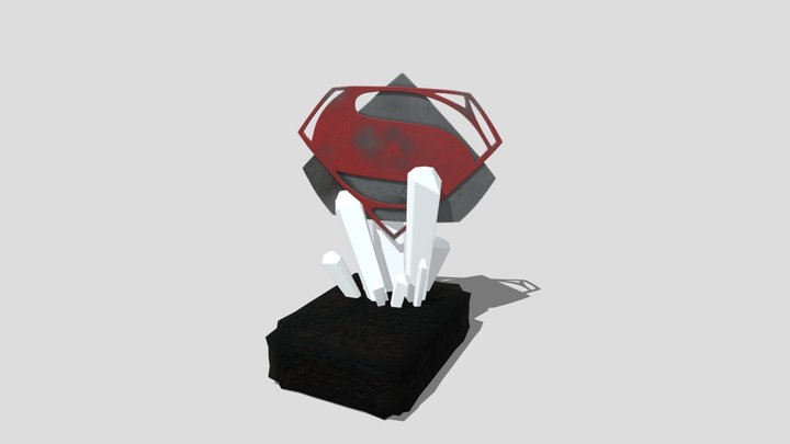Shield Superman 3D Model