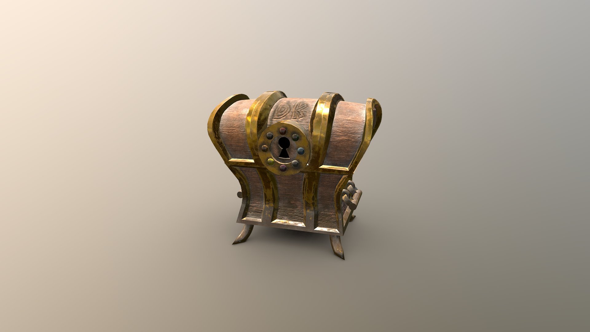 DK gold chest 2