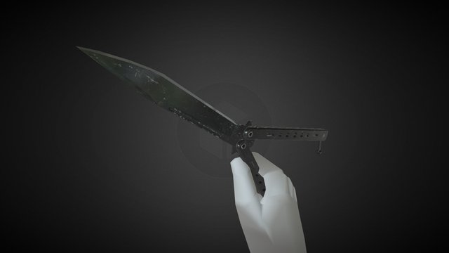 Balisong anim test 3D Model