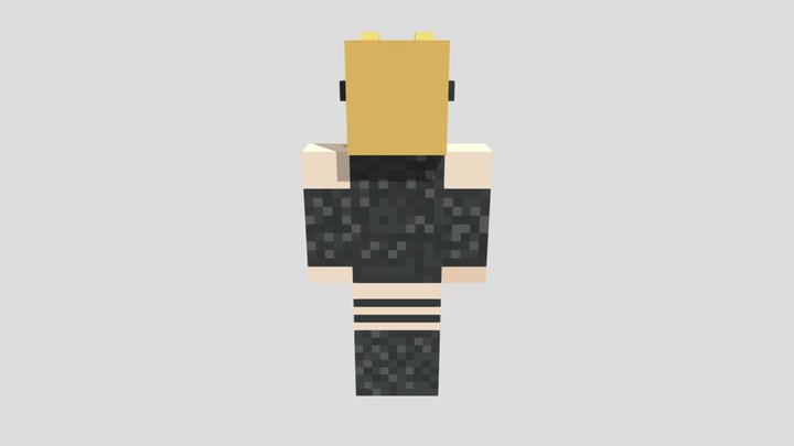 Minecraft Vanilla-Style Animated Model 3D Model