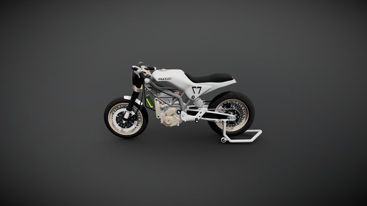 Husqvarna Vitpilen 3D Model