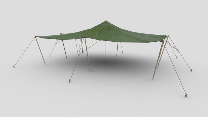 Stretch Tents 3D Model