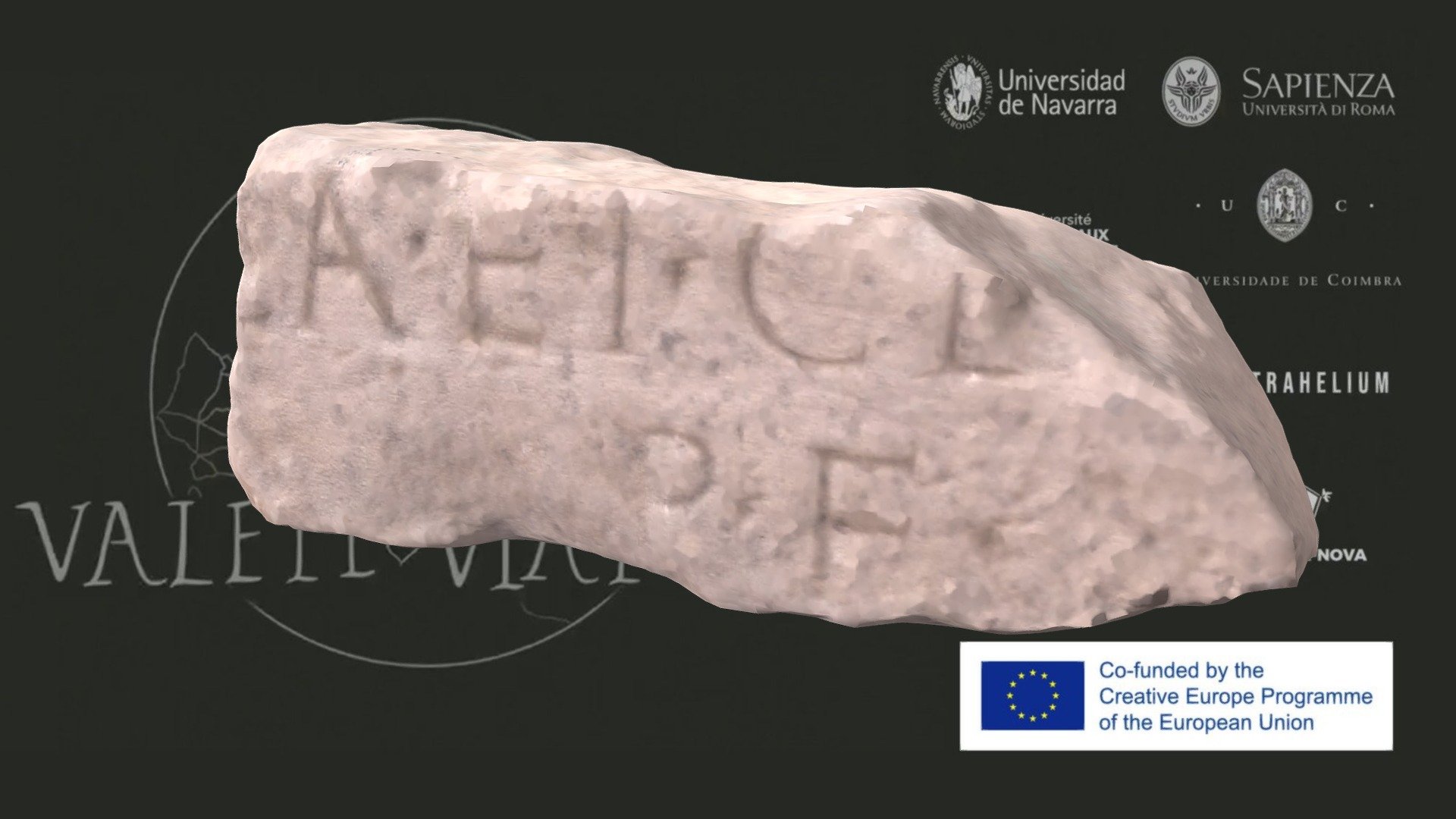 Probable dintel con inscripción (siglo I d. C.) - 3D model by Valete ...