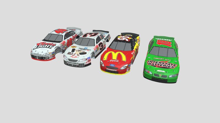2001 NASCAR Car Pack