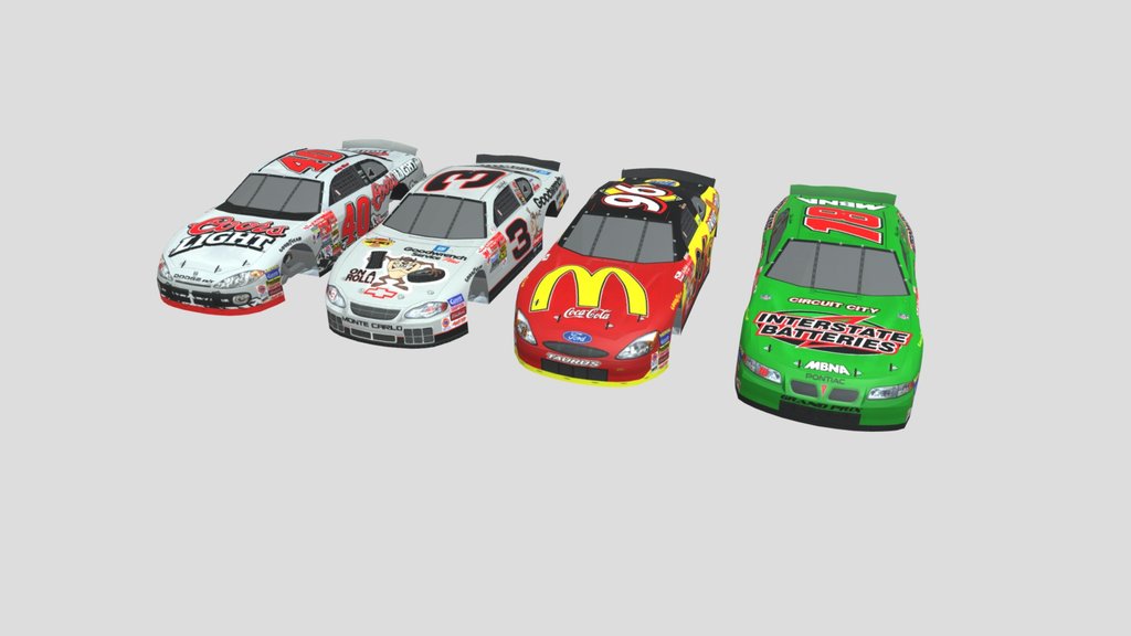 2001 NASCAR Car Pack