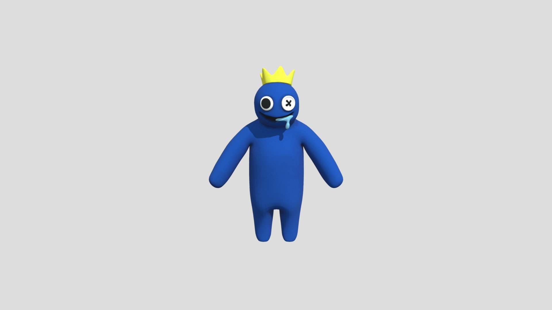 Blue rainbow friends - 3D model by Just Allan (@allanyruiz6) [adc830b ...