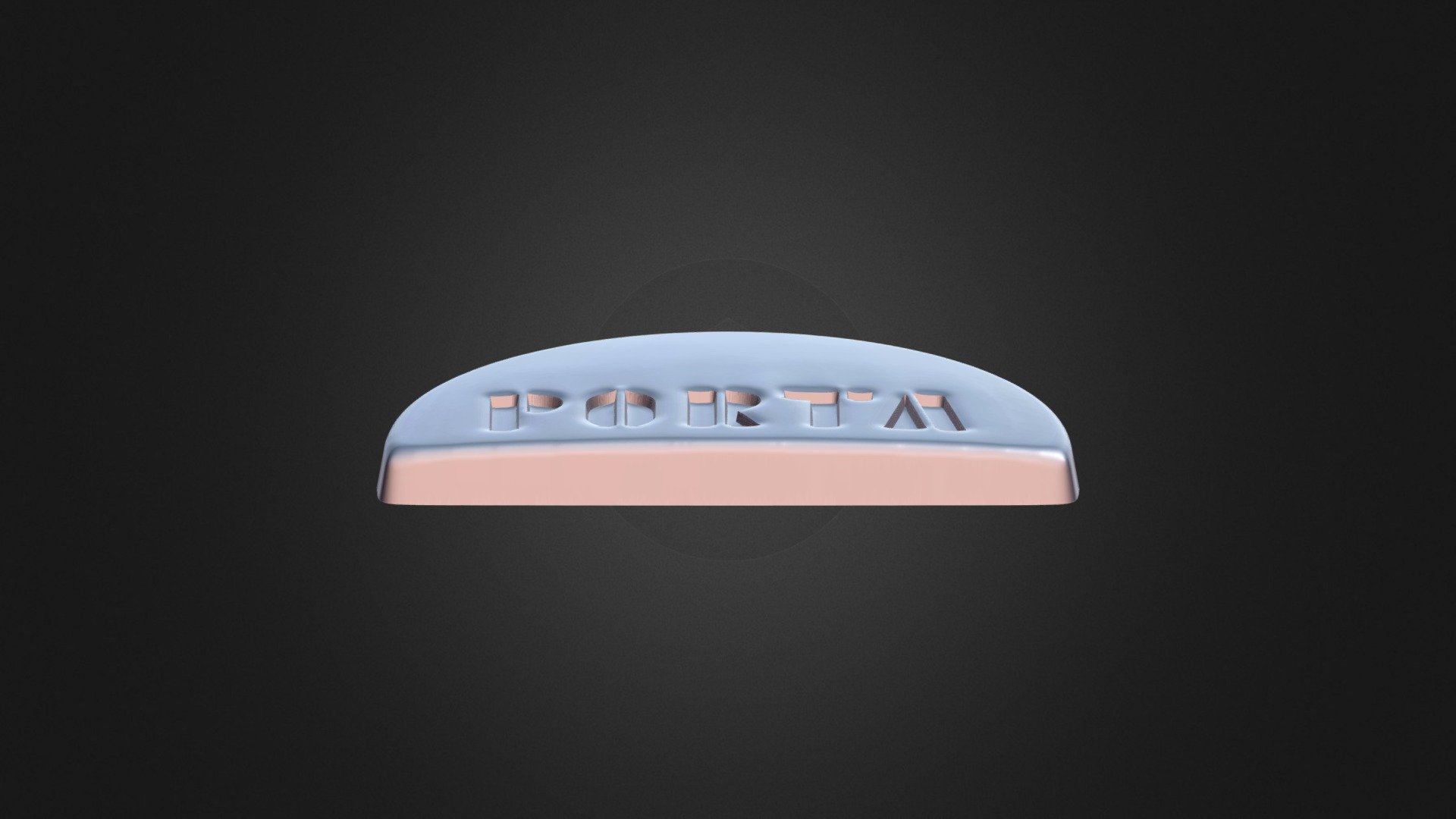 porta — Sketchfab embed 3D viewer