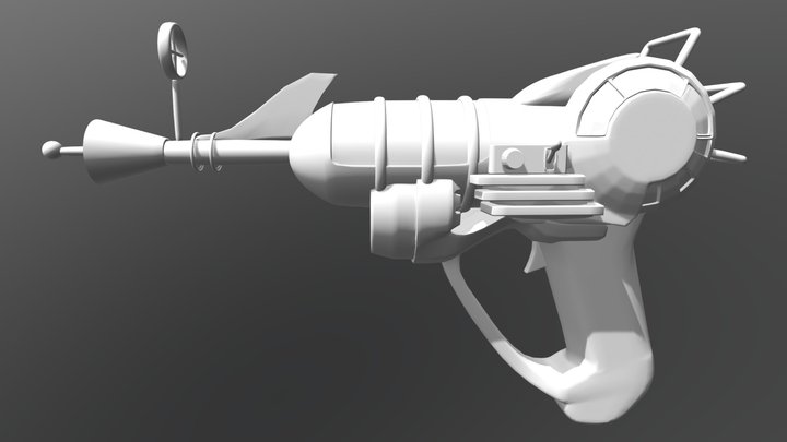 Raygun 3D Model