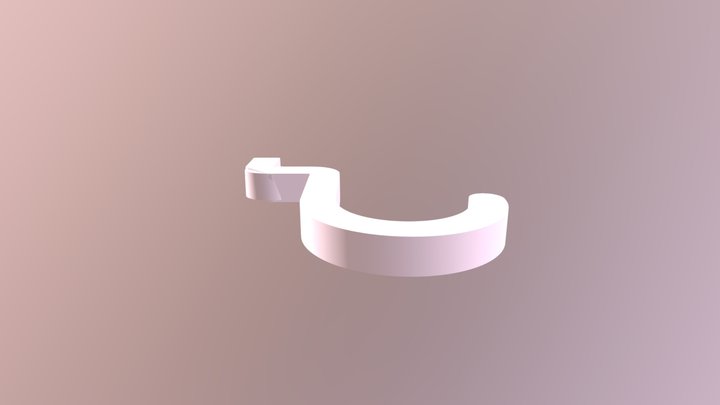 Pegboard Hook 3D Model