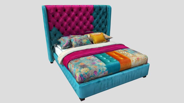 Carnival Lullaby - bed – Kostenloses 3D-Modell STL