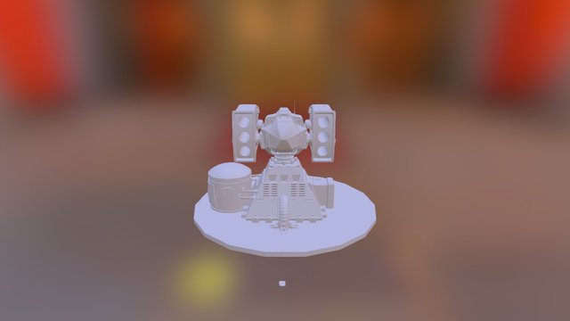 starcraft missle 3D Model