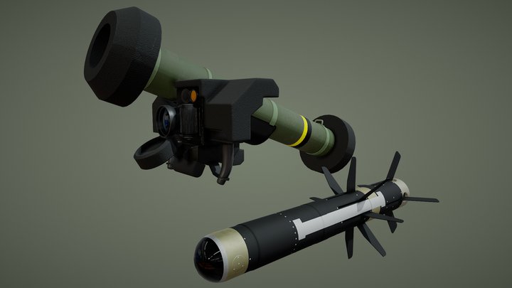 FGM-149 Javelin 3D Model
