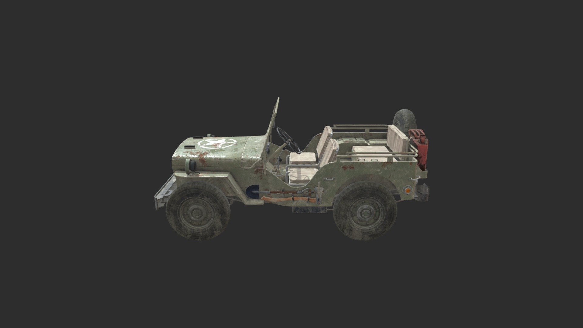 Willy Jeep (New Texture)