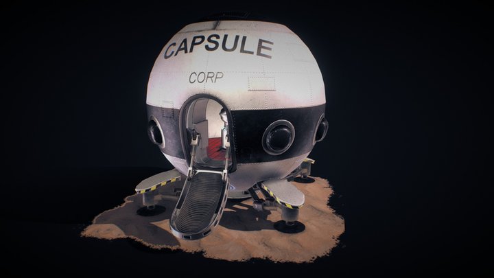 Capsule Corp 3D Model