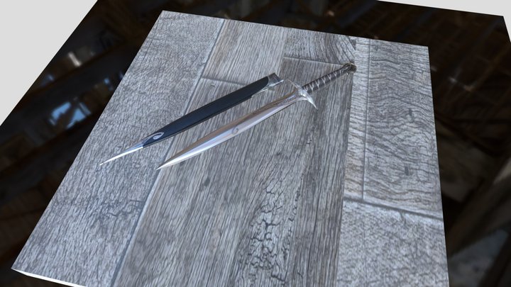dagger sting 3D Model