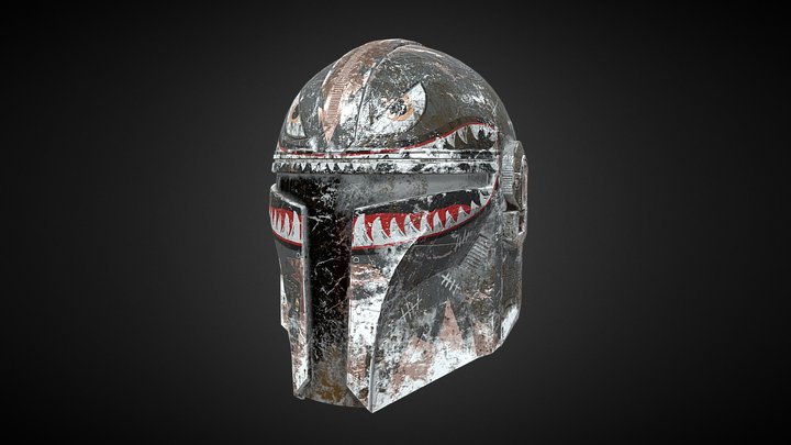 Mandalorian Helmets 3D Model