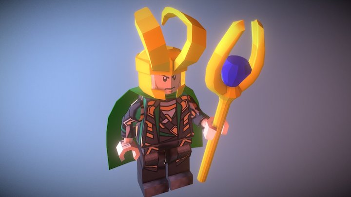 UMNG - Bryan Jair Bejarano - Loki 3D Model