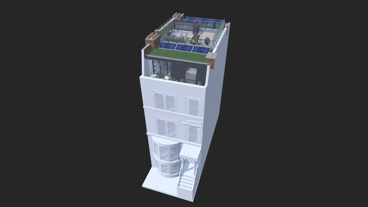 Urban Sky Garden # 103 3D Model