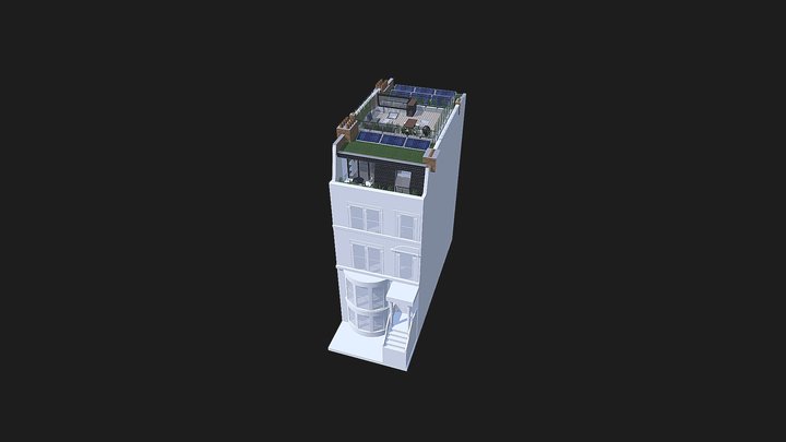 Urban Sky Garden # 103 3D Model