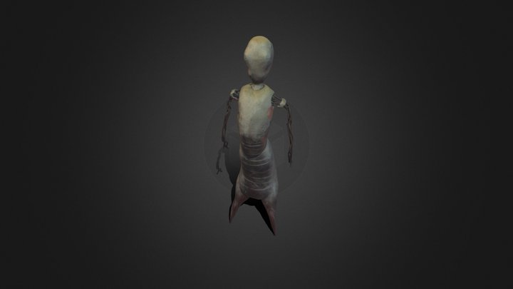 SCP-173 Monster - 3D Model Animated - PixelBoom